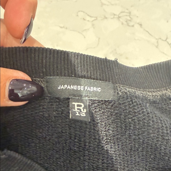 R13 graphic crew neck sweatshirt - Picture 3 of 7